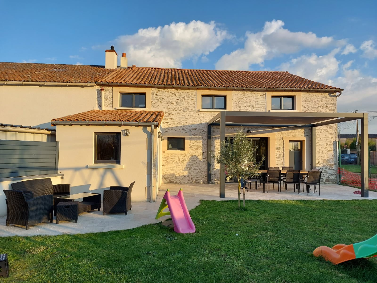 Pergola bioclimatique